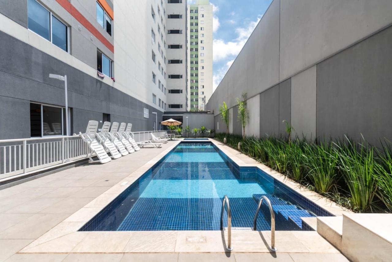 92B Apto Confortavel Prox Ao Bras - Piscina E Academia São Paulo Eksteriør billede